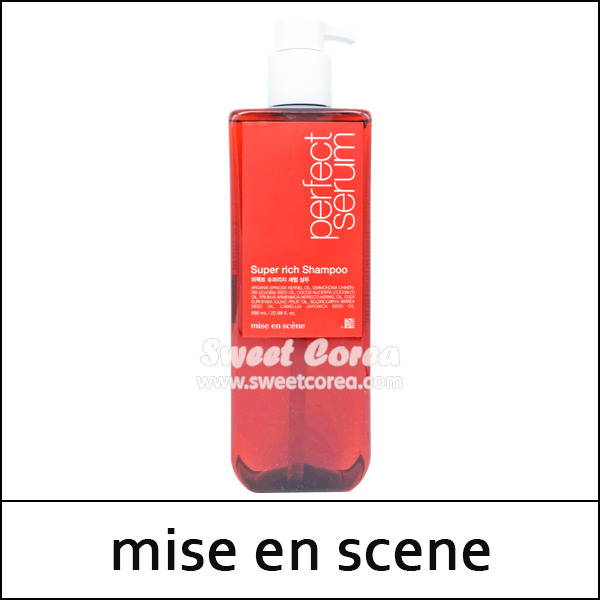 [mise en scene] (a) Perfect Serum Super Rich Shampoo 680ml / (bo) 27 / (tt) / 37/5701(2) / 8,200 won(R)