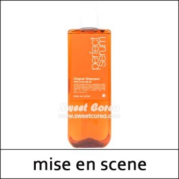 [mise en scene] (a) Perfect Original Serum Shampoo 680ml / EXP 2027.05 / (tt) 17 / (bo) 37/5799(2) / 6,000 won(R)