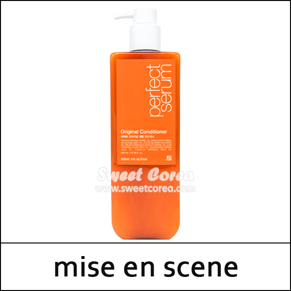 [mise en scene] (a) Perfect Original Serum Conditioner 680ml / EXP 2027.03 / (tt) 17 / (bo) 37/5799(2) / 6,000 won(R)