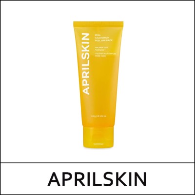 [April Skin]  (bo) Real Calendula Peel Off Pack 100g / EXP 2026.07 / 831(521)99(9) / 5,000 won()