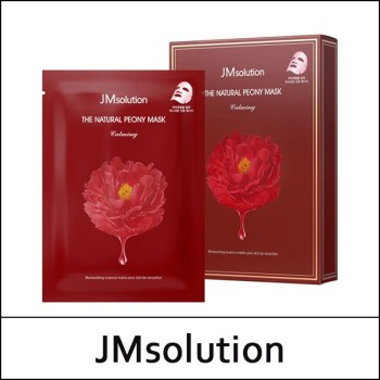 [JMsolution] (j) The Natural Peony Mask [Calming] (30ml*10ea) 1 Pack / Box 40 / (bo) 44 / 24(83)02(3) / 5,100 won(R)