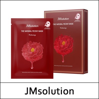 [JMsolution] (j) The Natural Peony Mask [Calming] (30ml*10ea) 1 Pack / Box 40 / (bo) 44 / 24(83)02(3) / 5,100 won(R)