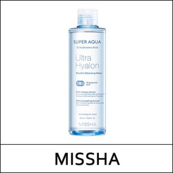 [MISSHA] (hp) Super Aqua Ultra Hyalon Micellar Cleansing Water 500ml / EXP 2026.12 / 1,500 won(R)