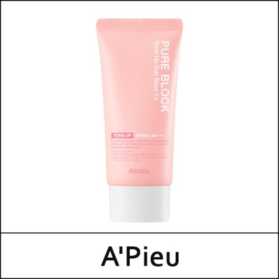 [A'Pieu] ★ Sale 50% ★ (hp) Pure Block Tone Up Sun Base EX 50ml / Box 8 / (db48) / 11,000 won(18) / 재고