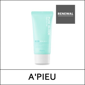 [A'Pieu] (hp) Pure Block Aqua Sun Gel EX 50ml / 그린 / EXP 2026.06 / Box 8/99 / 1,000 won(R)