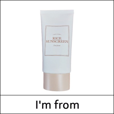 [I'm from] (bo) Rice Sunscreen 50ml / EXP 2026.06 / (ho) 141/33199(16R) / 2,000 won()