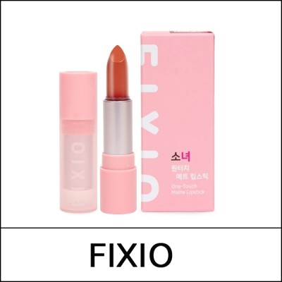 [FIXIO] ⓐ Onetouch Matte Lipstick 4.5g / #Pitch Coral / EXP 2026.08 / 2401(40) / 1,500 won(R)