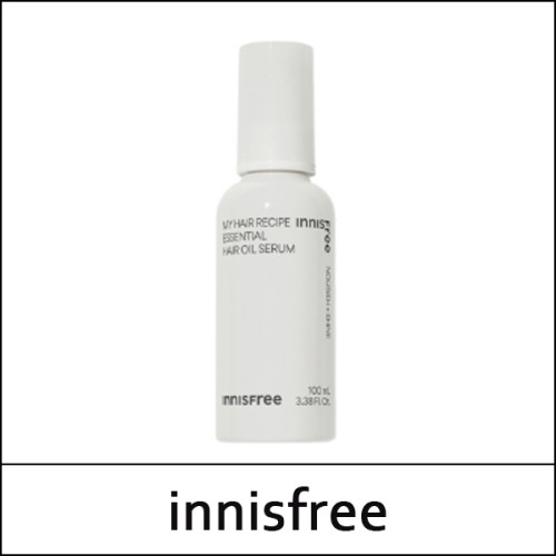 [innisfree] (tt) My Hair Recipe Essential Hair Oil Serum 100ml / EXP 2027.01 / 4899(10) / 5,000 won()