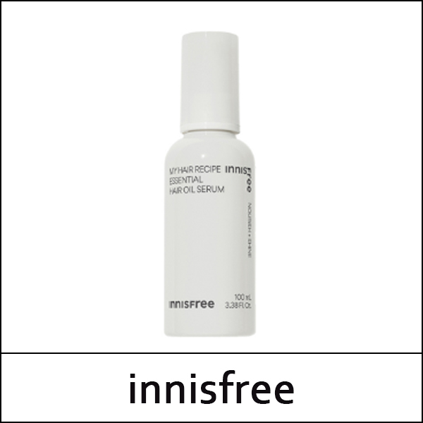 [innisfree] (tt) My Hair Recipe Essential Hair Oil Serum 100ml / EXP 2027.01 / 4899(10) / 3,000 won(R)