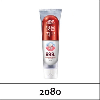[2080] (b) K Gingivalis Original 120g / Red / Toothpaste / 진지발리스 / (b) 02 / 5135(9) / 2,000 won(R)