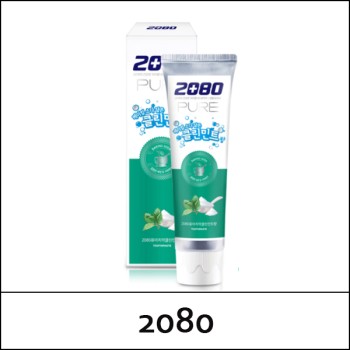 [2080] (b) 2080 Pure Baking Soda Toothpaste 120g / Clean Mint / 베이킹소다담은 / (a) 21/01 / 2104(8) / 1,700 won(R)
