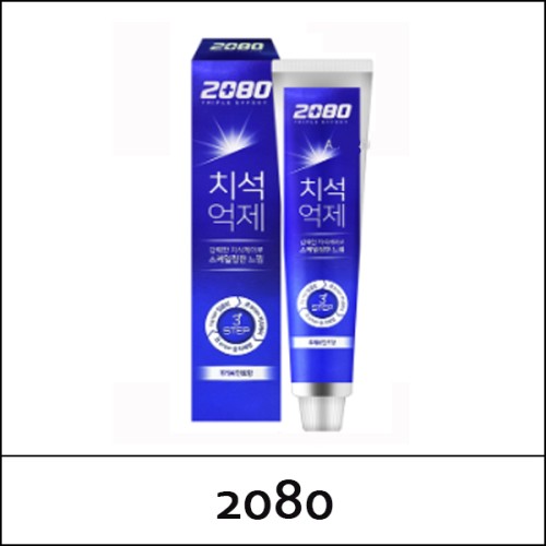 [2080] (a) 2080 Triple Effect Toothpaste 120g / Fresh Mint / (cu) 11 / 59/0106(8) / 1,600 won(R)