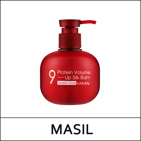 [MASIL] (bo) 9 Protein Volume Up Silk Balm [Sweet Love] 180ml / Box / (jh) 56/06 / 66/5699(6) / 7,600 won(R)