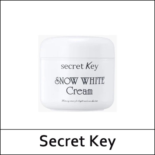 [Secret Key] ★ Sale 50% ★ (sc) Snow White Cream 50g / 1915(13) / 21,000 won(13)