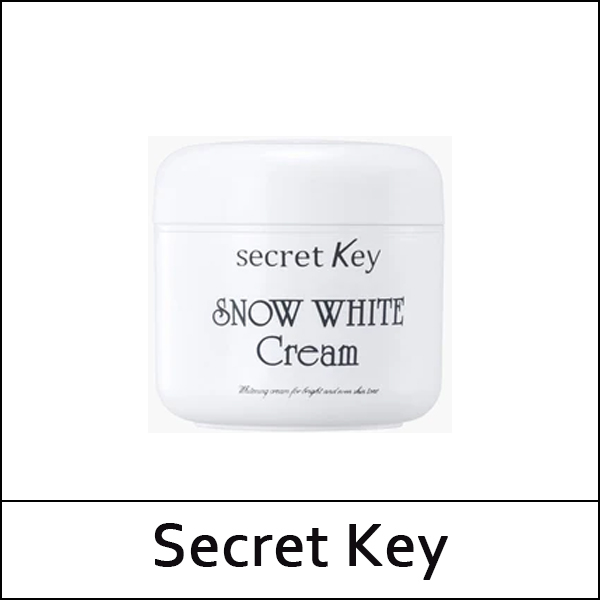 [Secret Key] ★ Sale 50% ★ (sc) Snow White Cream 50g / 1915(13) / 21,000 won(13)