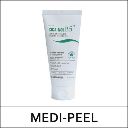[MEDI-PEEL] (j) Phyto Cica-Nol B5 AHA+BHA+Vitamin Calming Peeling Gel 120ml / Box 50 / EXP 2026.11 / (boL) 19 / 201(29)50(9) / 6,000 won(R)