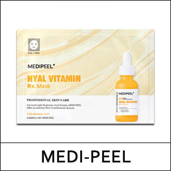 [MEDI-PEEL] (bo) 8 Hyaluronic Acid Hyal Vitamin RX Mask 25ml * 5ea / Box / (j) 93(53) / 33(03)/55(05)02(9) / 3,300 won(R) / S
