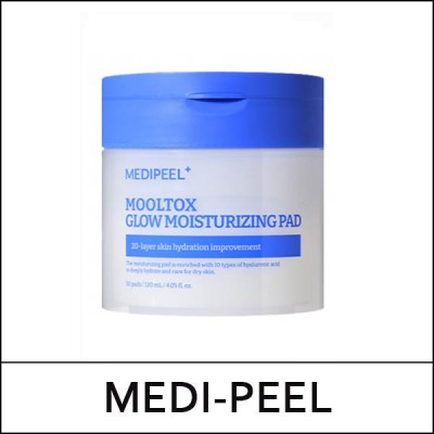 [MEDI-PEEL] (j) Mooltox Glow Moisturizing Pad 50ea(120ml) / (bo) 25(74)/65 / 55(05)01(6) / 6,100 won(R)