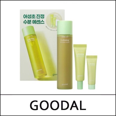 [GOODAL] ★ Sale 50% ★ (bo) Houttuynia Cordata Calming Essence Set (Essence 150g+gift) / Heartleaf / 맑은 어성초 / 44150(4) / 30,000 won()