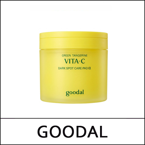[GOODAL] ★ Sale 48% ★ (b) Green Tangerine Vita C Dark Spot Care Pad 70ea(160ml) / Alpha / New 2026 / (jn) / (j) 531(321) / 52150(5) / 26,000 won(5)