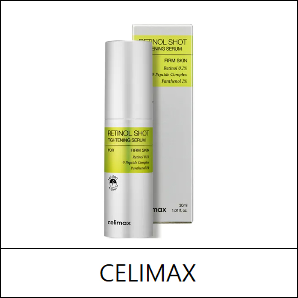 [CELIMAX] (bo) The Vita-A Retinol Shot Tightening Serum 30ml / Box 60 / (sg) 121(11) / (jn) 521(311) / 721(511)/91115(15) / 13,800 won(R)