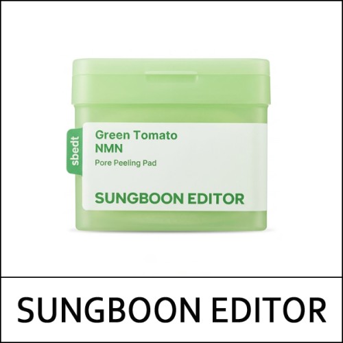 [SUNGBOON EDITOR] (j) Green Tomato NMN Pore Peeling Pad 60Pads(170ml) / 501(59)01(5) / 11,500 won(R)