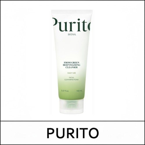 [PURITO] (j) From Green Deep Foaming Cleanser 150ml / Daily Use / 97(27)01(8) / 8,700 won(R)