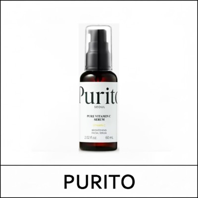 [PURITO] (bo) Pure Vitamin C Serum 60ml / Box 12/96 / (j) 79(88) / 9901(15) / 10,900 won(R) / S
