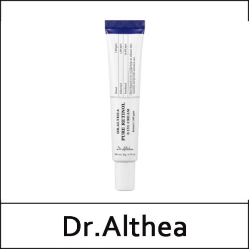 [DR.ALTHEA] (bo) Pure Retinol 0.15% Cream 20g / 88(8)01(24) / 9,700 won(R)