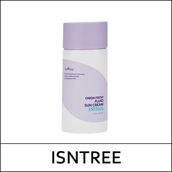 [ISNTREE] ★ Sale 49% ★ (b) Onion Fresh Fluid Sun Cream 50ml / Box 50 / (jh) 601 / 81150(15) / 24,000 won()