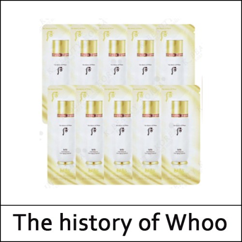 [The History Of Whoo] (sg) Bichup First Care Moisture Anti-Aging Essence 1ml*120ea(Total 120ml)  / 671(61)01(7) / 19,400 won(R)