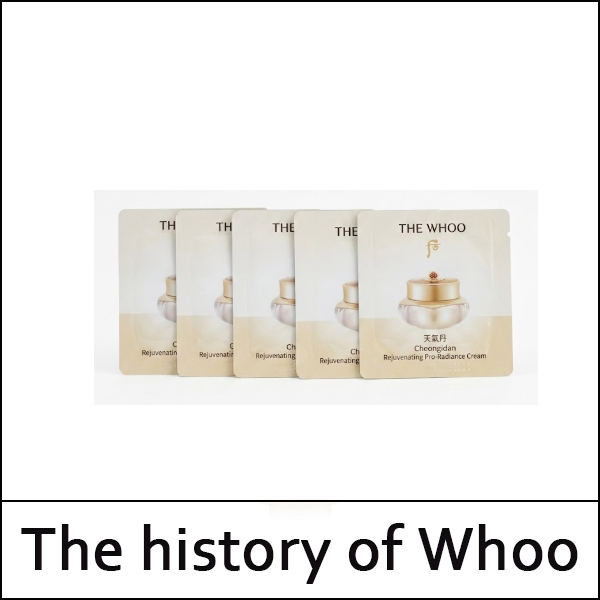 [The History Of Whoo] (sg) Cheongidan Rejuvenating Pro-Radiance Cream 1ml*120ea(Total 120ml) / 583(53)01(7) / 42,350 won(R)