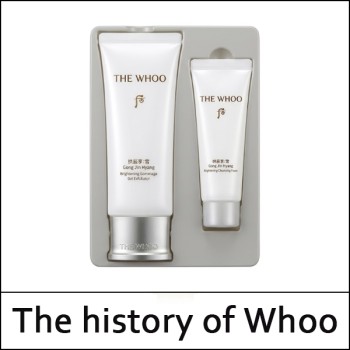 [The History Of Whoo] (sg) Gongjinhyang Brightening Gommage Gel Exfoliator Special Set 100ml / With Sample / (n) / 812(891)01(6) / 24,000 won(R) / 부피무게