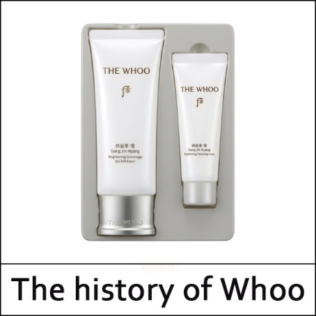 [The History Of Whoo] (sg) Gongjinhyang Brightening Gommage Gel Exfoliator Special Set 100ml / With Sample / (n) / 812(891)01(6) / 24,000 won(R) / 부피무게