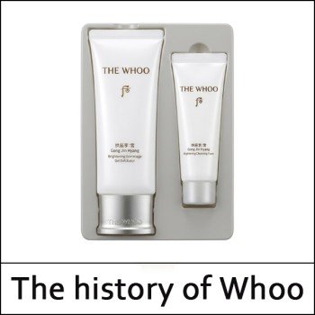 [The History Of Whoo] (sg) Gongjinhyang Brightening Gommage Gel Exfoliator Special Set 100ml / With Sample / (n) / 812(891)01(6) / 24,000 won(R) / 부피무게