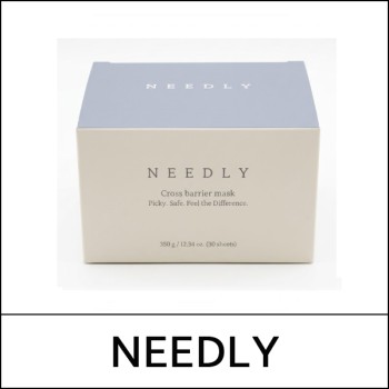 [NEEDLY] (bo) Crossbarrier Mask 350g (30Sheets) / 62101(3) / 13,800 won(R)