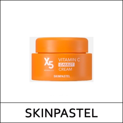[SKINPASTEL] ★ Sale 75% ★ (bo) Vitamin C Carrot Cream 50ml / 42(11)25 / 25,000 won()