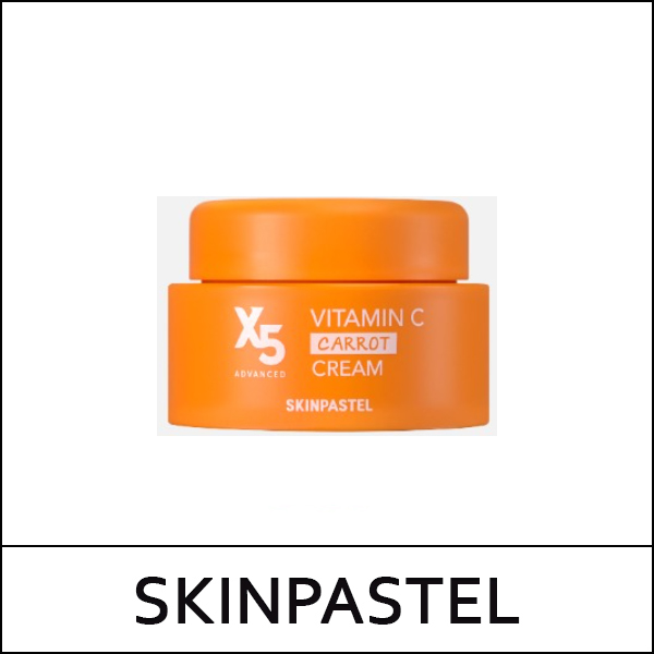 [SKINPASTEL] ★ Sale 75% ★ (bo) Vitamin C Carrot Cream 50ml / 42(11)25 / 25,000 won()