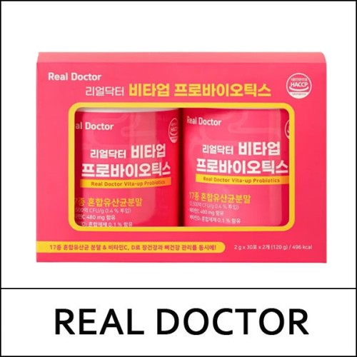 [REAL DOCTOR] (bo) Vita-up Probiotics (2g*30ea)*2 1 Pack / 8901(2) / 11,500 won(R)