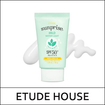 [ETUDE HOUSE] ★ Sale 45% ★ (tt) Sunprise Mild Watery Light SPF50+ PA++++ 50g / Box 48 / (cu) 17 / 0701(18) / 14,000 won(18)