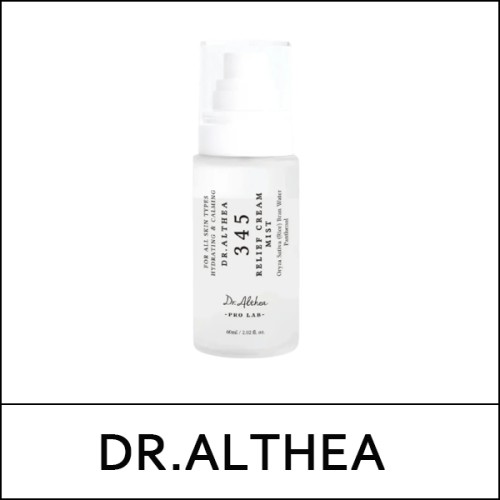 [DR.ALTHEA] (jh) 345 Relief Cream Mist 60ml / 76(47)01(12) / 8,100 won(R)