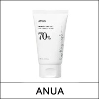[ANUA] (b) Heartleaf 70 Soothing Cream 100ml / EXP 2027.04 / 12299(9) / 16,000 won(R) / 부피무게