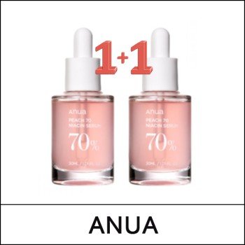 [ANUA] ★ Sale 41% ★ (oy) Peach 70 Niacin Serum Double Set (30ml*2ea) 1 Pack / 13(972)/913(882)(6R)59 / 54,000 won()