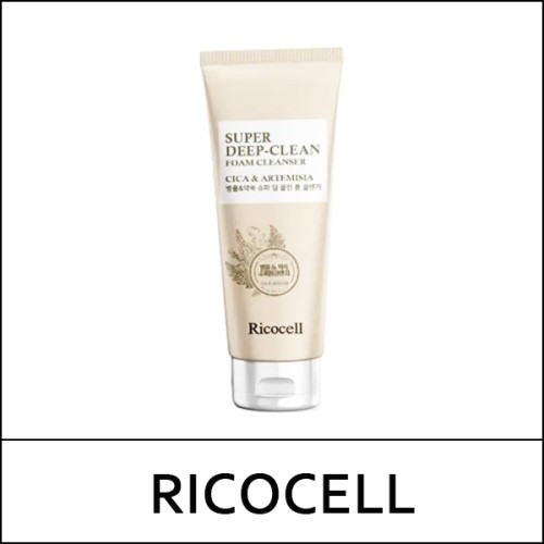 [RICOCELL] (bo) Super Deep-Clean Foam Cleanser [Cica & Artemisa] 220ml / 3302(6) / 4,000 won(R)