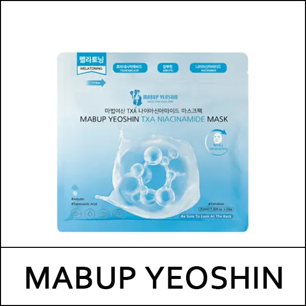 [MABUP YEOSHIN] (bo) TXA Niacinamide Mask (20 sheets) 350ml / 0425(4) / 5,000 won(R)