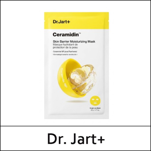 [Dr. Jart+] ★ Sale 45% ★ (bo) Ceramidin Skin Barrier Moisturizing Mask (22g*5ea) 1 Pack / 4101(8) / 28,000 won()