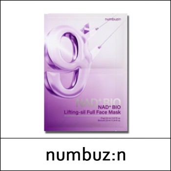 [numbuzin] (bo) No.9 Nad Bio Lifting-Sil Full Face Mask (20ml*4ea) 1 Pack / 2150(6) / 12,800 won(R)