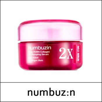 [numbuzin] (bo) No.2 Rose PDRN Collagen 2X Plumping Serum 30ml / 5150(11) / 15,800 won(R)