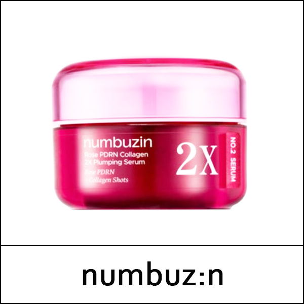 [numbuzin] (bo) No.2 Rose PDRN Collagen 2X Plumping Serum 30ml / 5150(11) / 15,800 won(R)