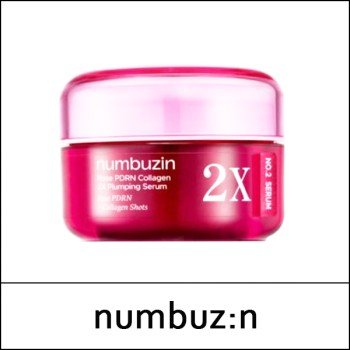 [numbuzin] (bo) No.2 Rose PDRN Collagen 2X Plumping Serum 30ml / 5150(11) / 15,800 won(R)